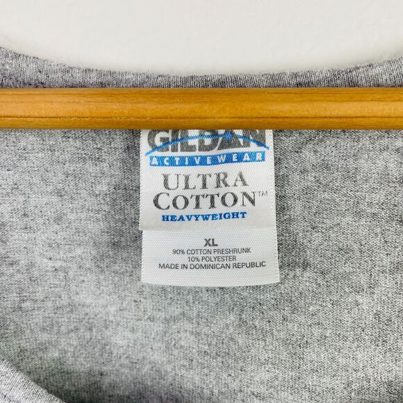 Palm Springs Tank Top Mens XL Gray Tank Top Embroidered Palm Springs Palm Trees - Picture 3 of 8